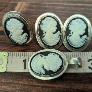 Antique Silver (925) Cameo